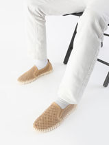 Mocassins Ilse jacobsen Blauw men TULIP140-vue-porte